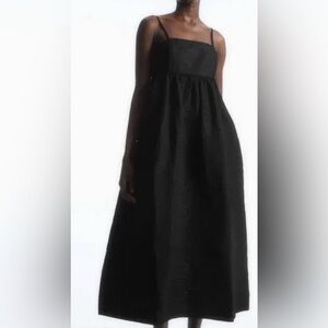 COS Black Midi Dress